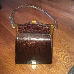 Vintage Alligator Bag